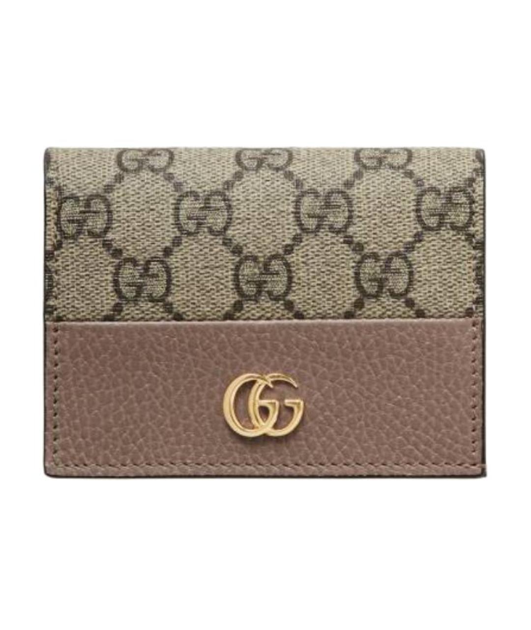 GUCCI Коричневый кардхолдер, фото 1