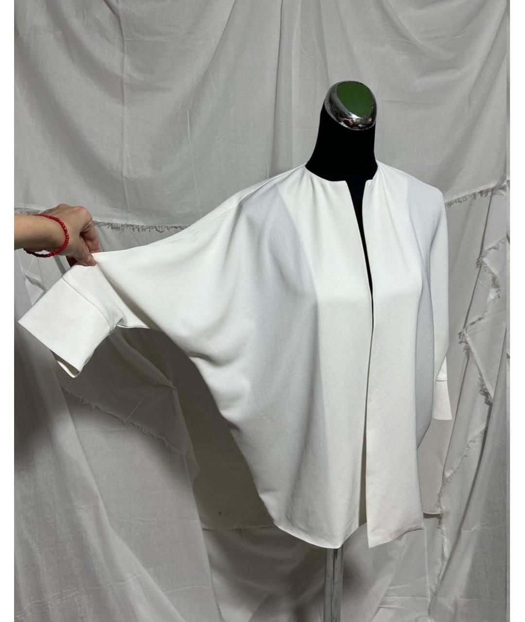 PINKO Белая ацетатная блузы, фото 3