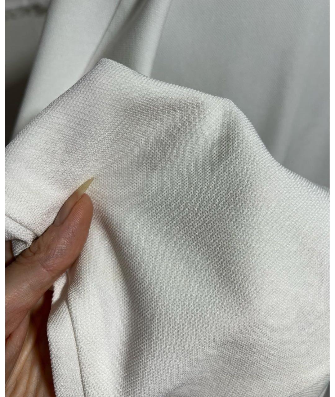 PINKO Белая ацетатная блузы, фото 6