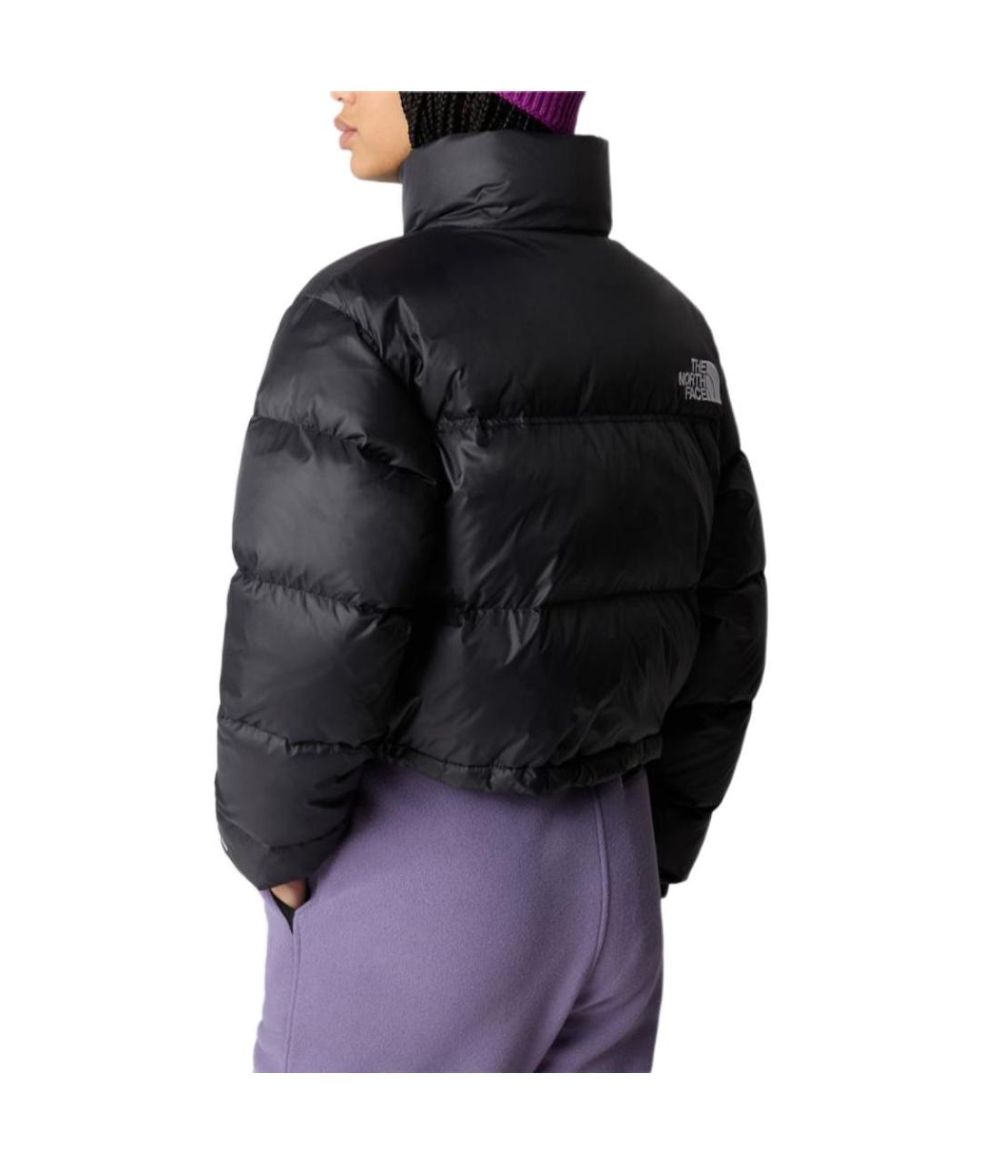 THE NORTH FACE Черный полиамидовый пуховик, фото 4