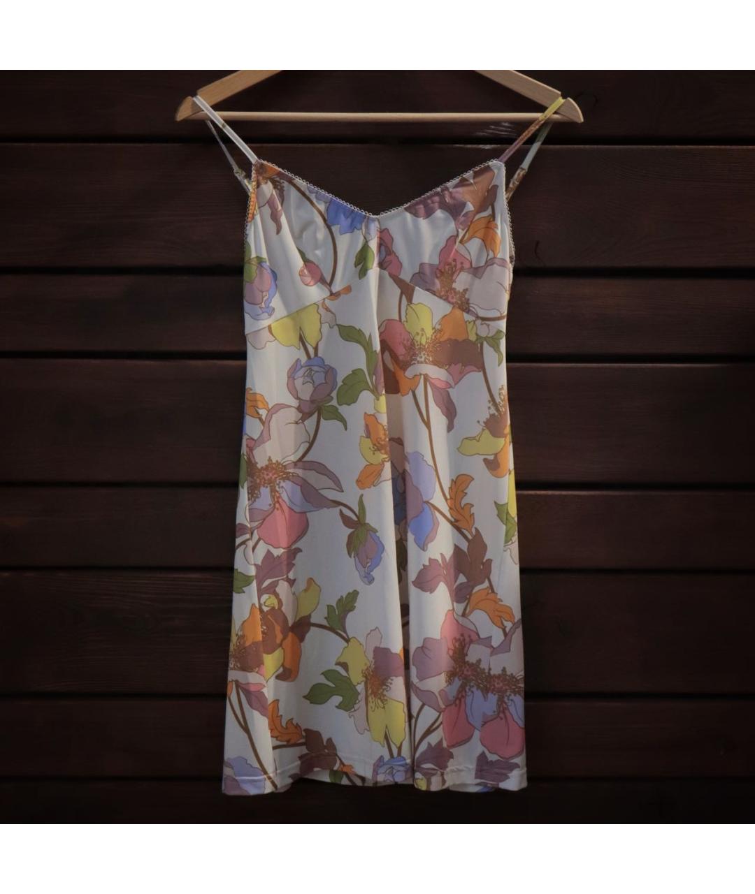 ZIMMERMANN Мульти шелковое повседневное платье, фото 4