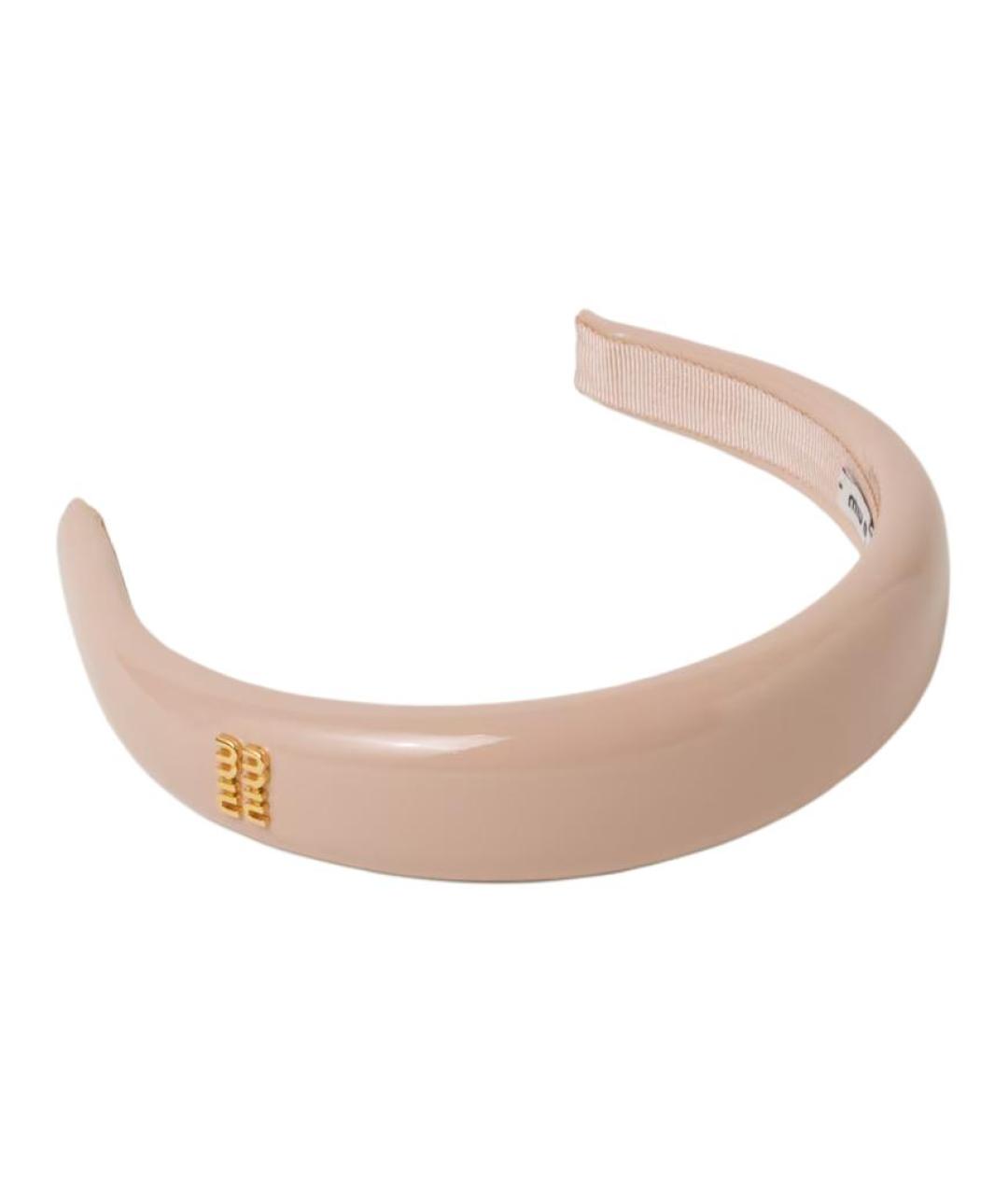 MIU MIU Розовый ободок, фото 1