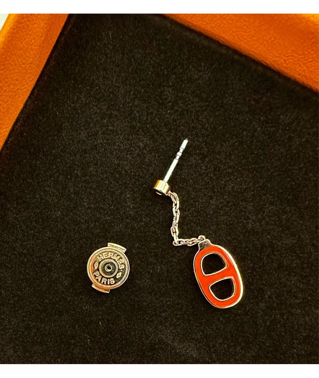 HERMES Золотые серьги, фото 4