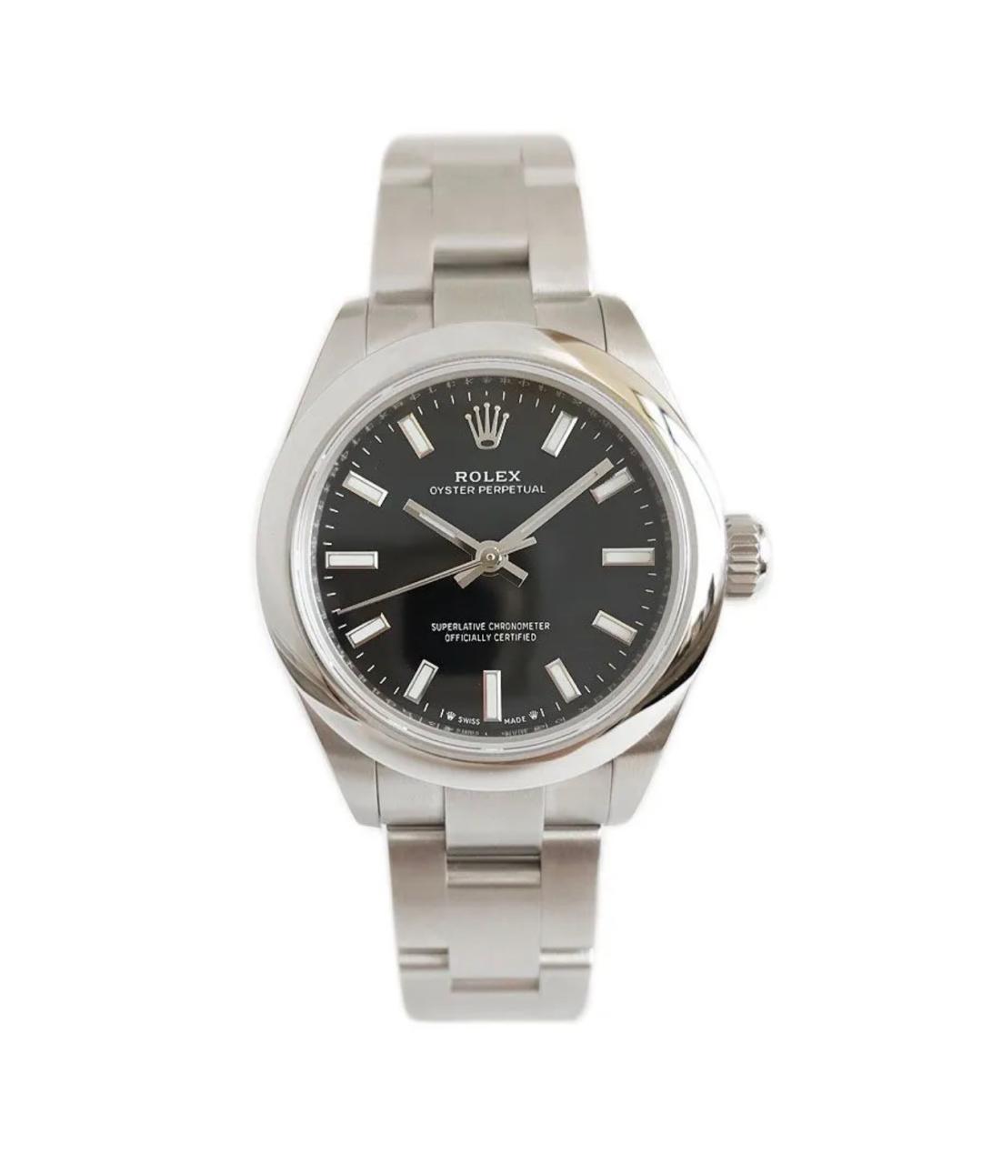 ROLEX Серебряные металлические часы, фото 7