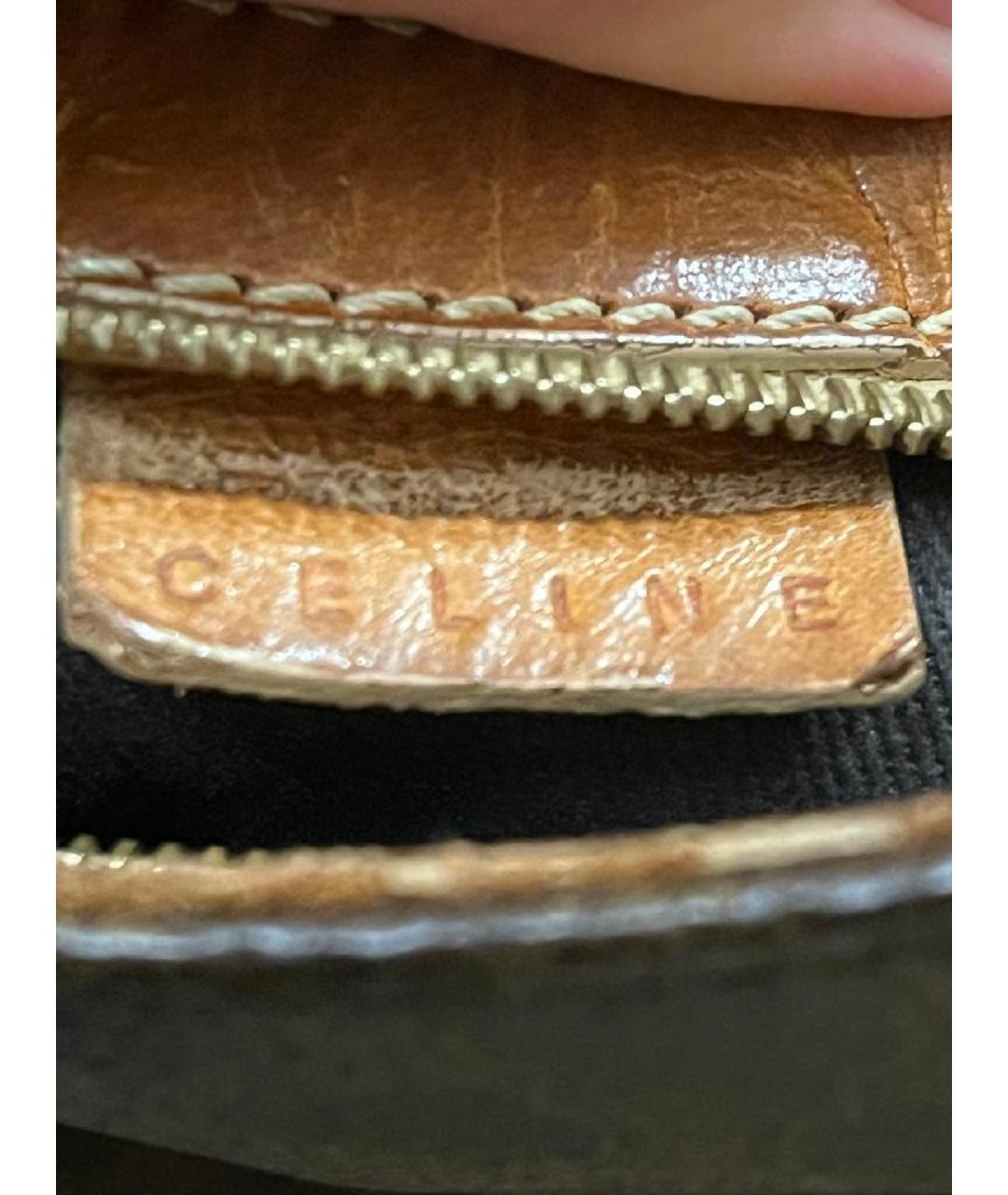 CELINE Мульти кожаная сумка через плечо, фото 4
