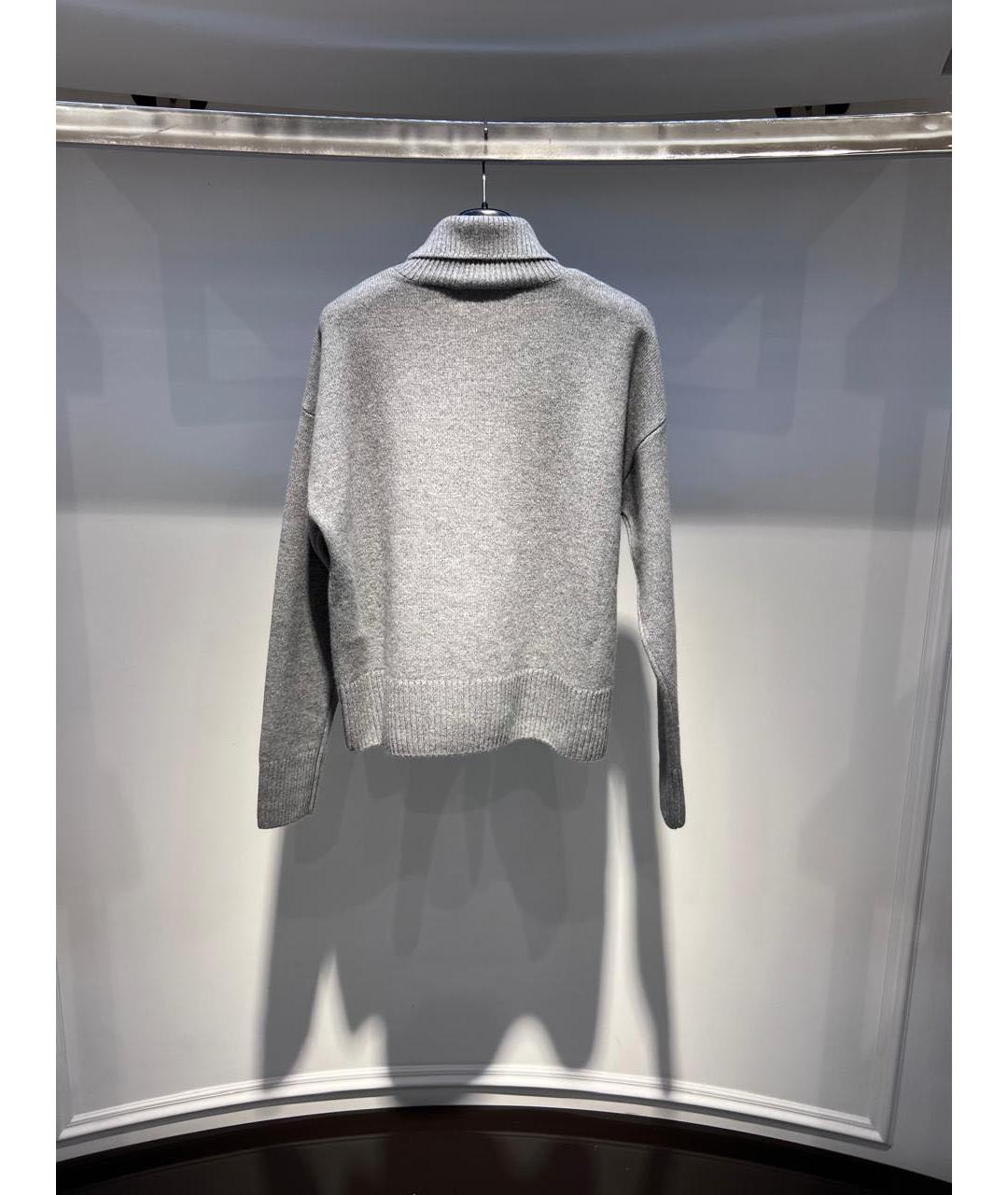 Ami Paris Серый джемпер / свитер, фото 2