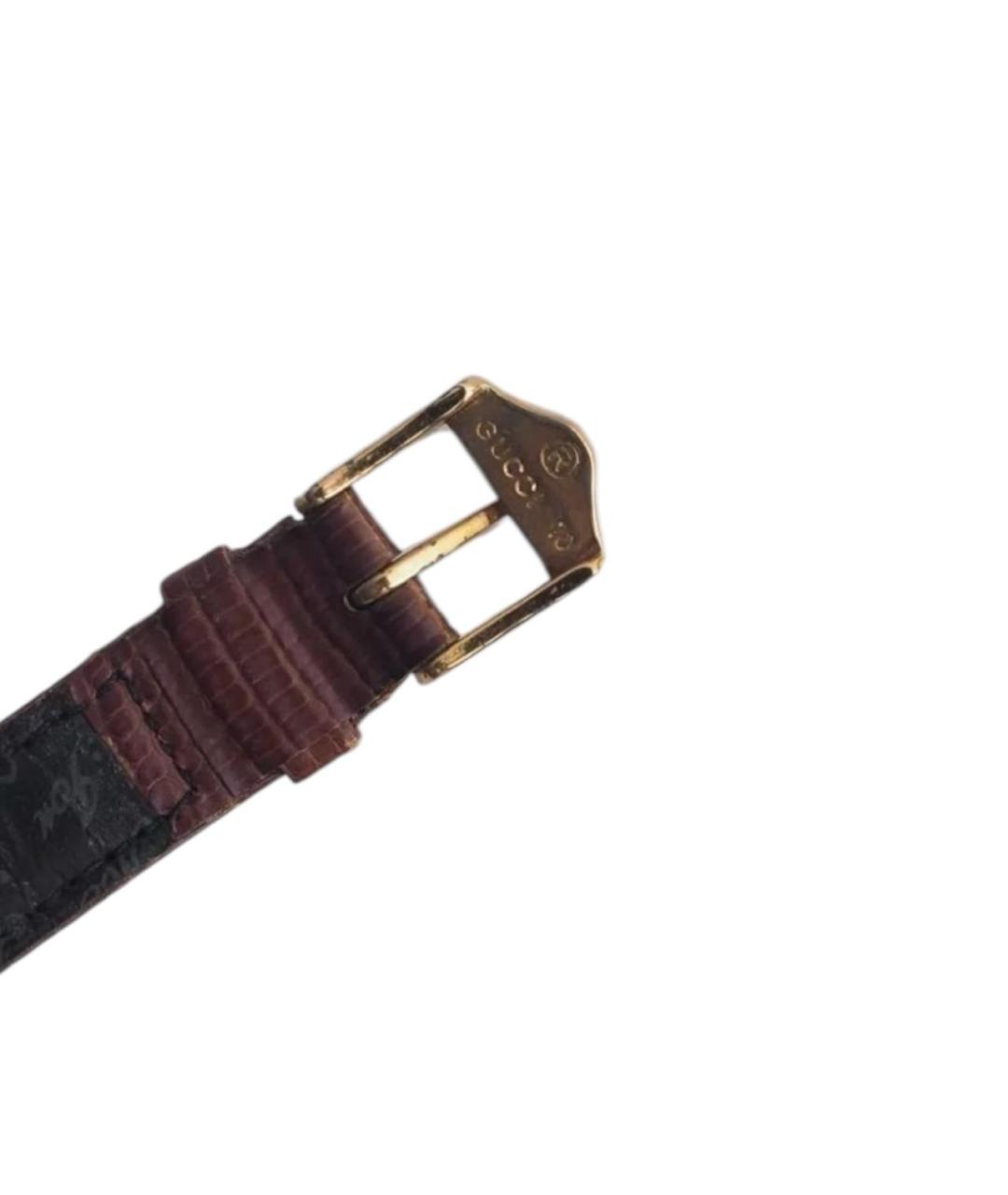 GUCCI Золотые позолоченные часы, фото 4