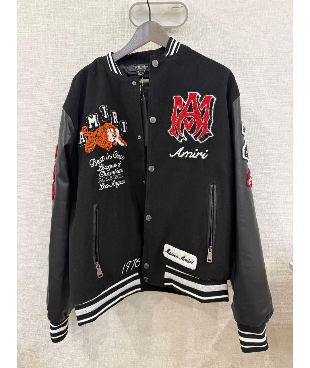 AMIRI Черная замшевая куртка, фото 7