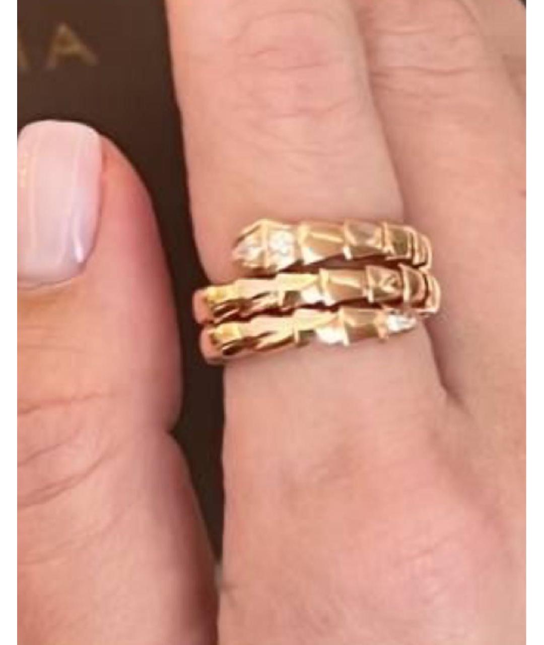 BVLGARI Золотое кольцо из розового золота, фото 3