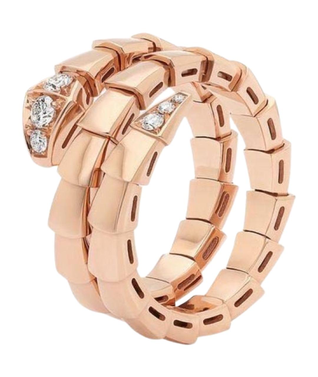 BVLGARI Золотое кольцо из розового золота, фото 1