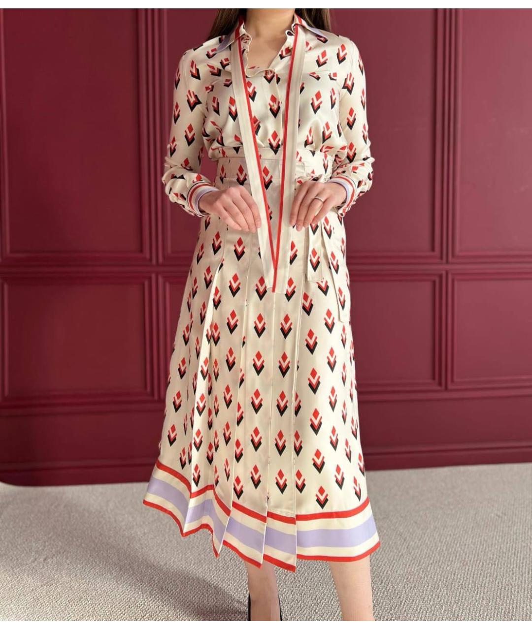 VALENTINO Мульти повседневное платье, фото 2