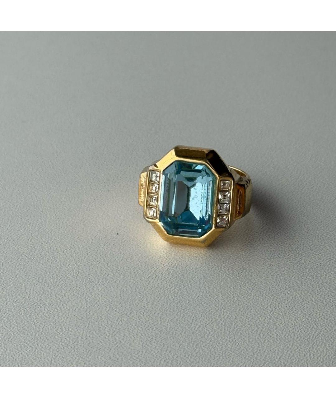 CHRISTIAN DIOR Золотое металлическое кольцо, фото 9