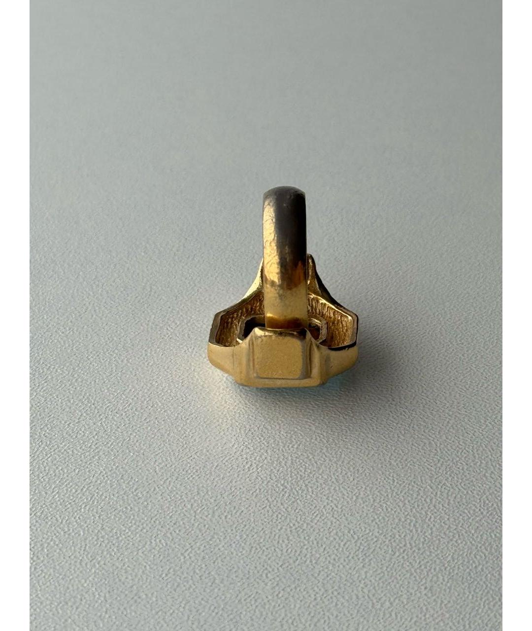 CHRISTIAN DIOR Золотое металлическое кольцо, фото 4