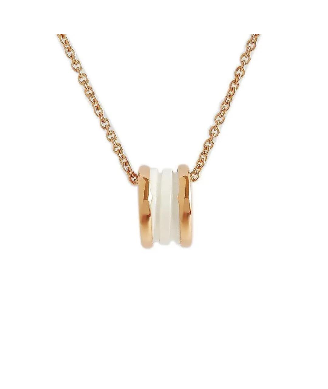 BVLGARI Золотая подвеска из розового золота, фото 7