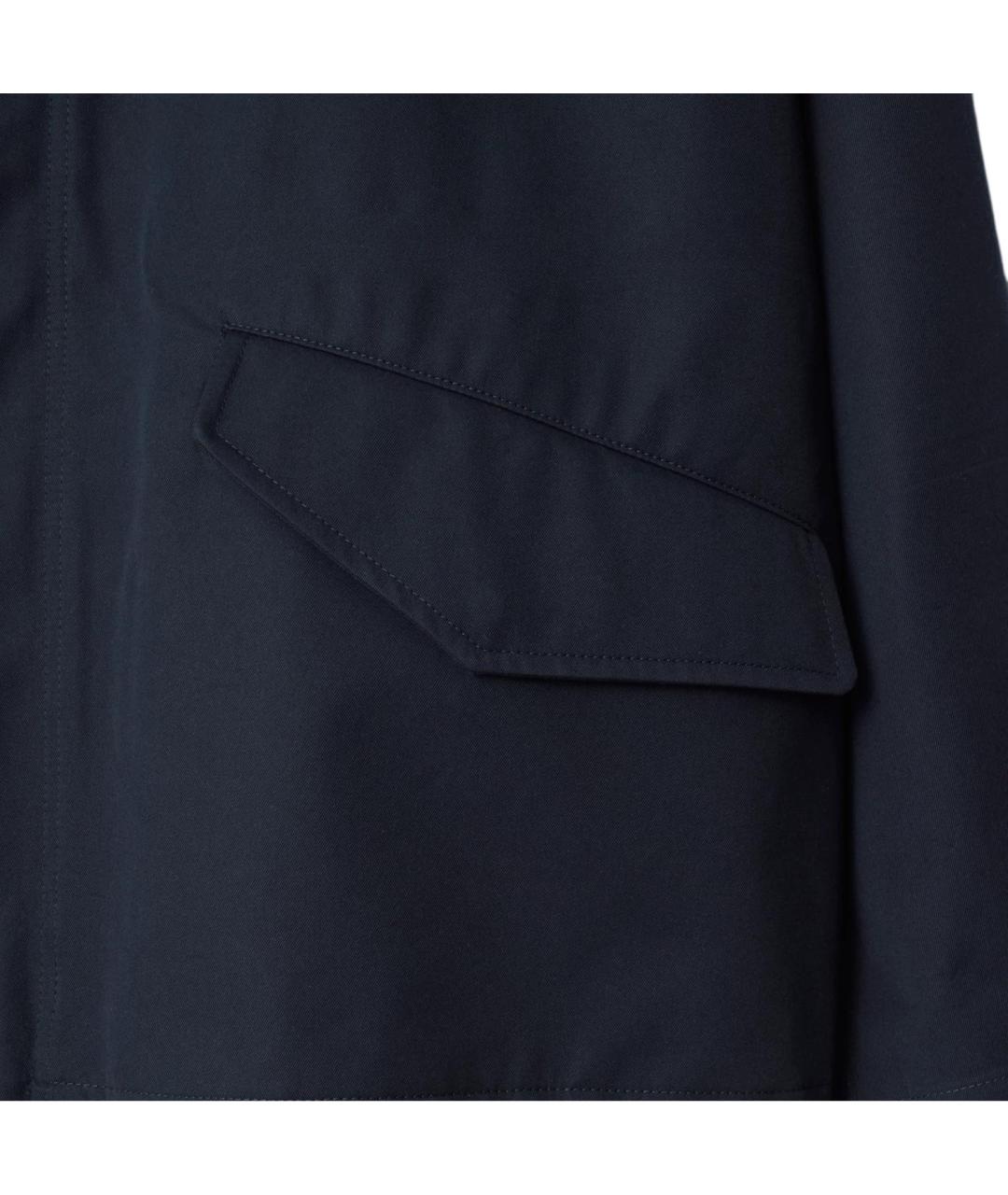 BURBERRY Темно-синяя куртка, фото 2