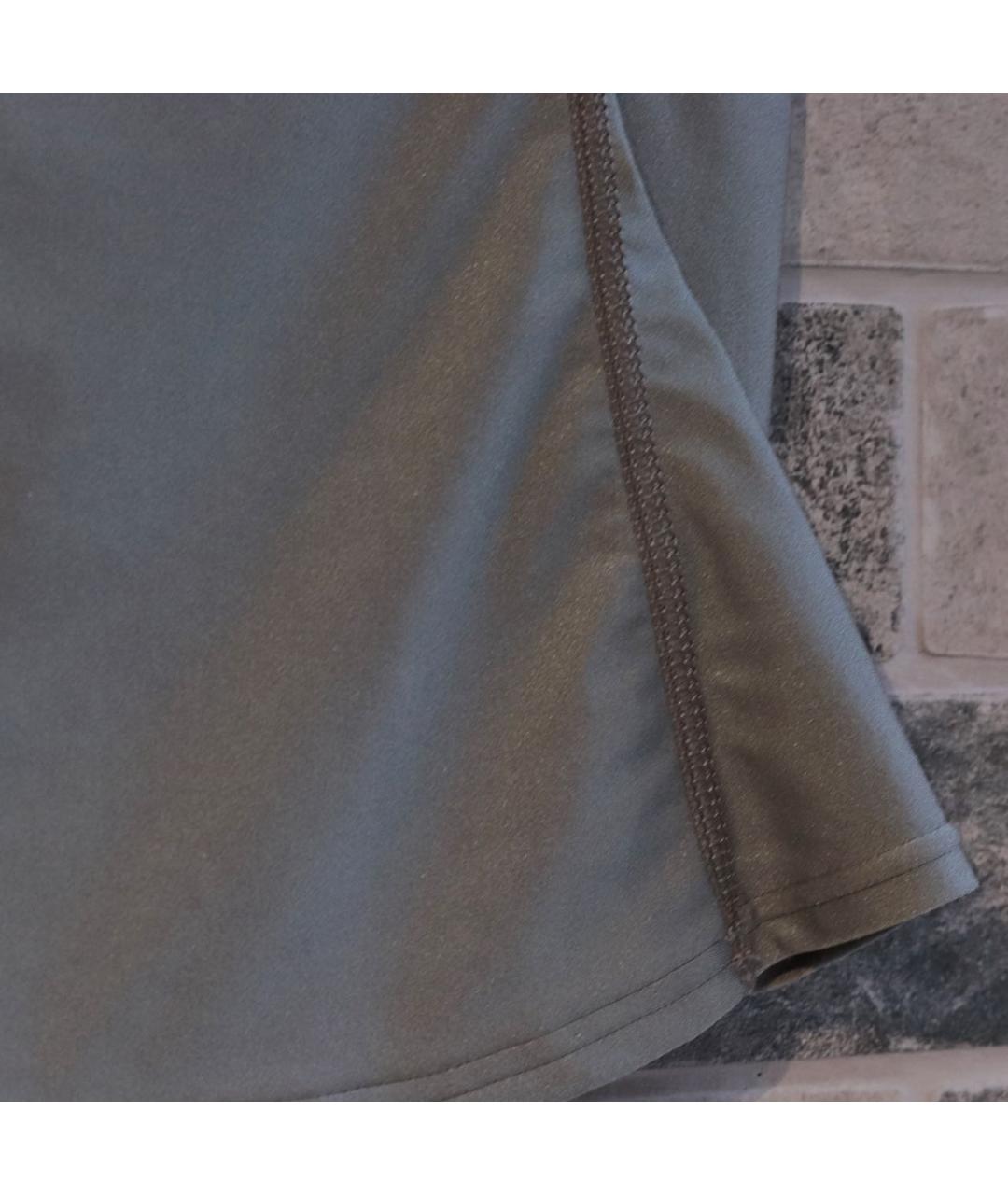 SAINT LAURENT Серебрянный полиамидовый корсет, фото 3