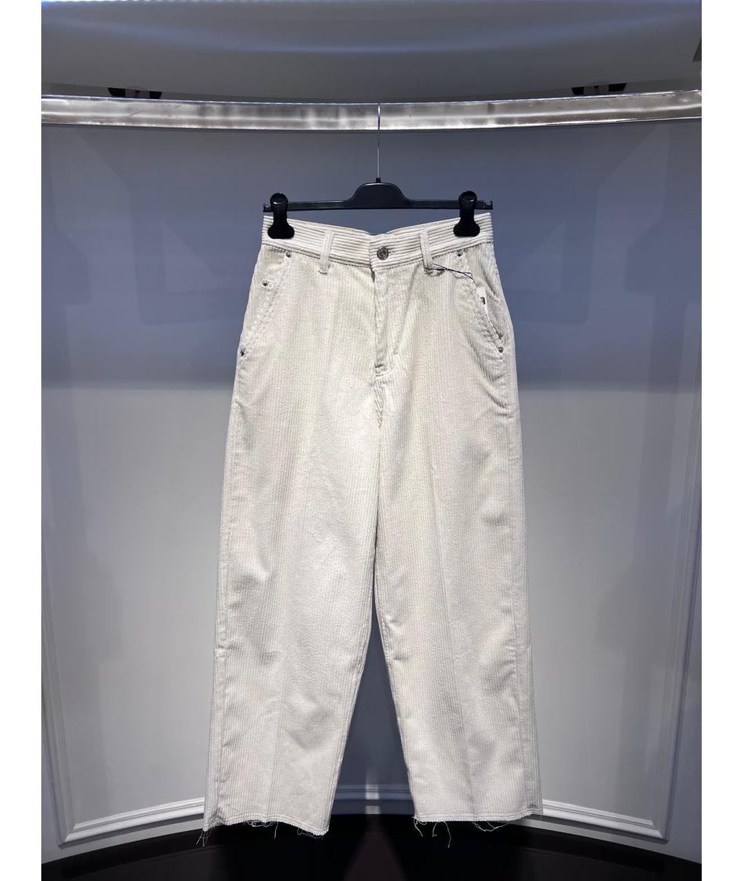 Ami Paris Бежевые брюки широкие, фото 3