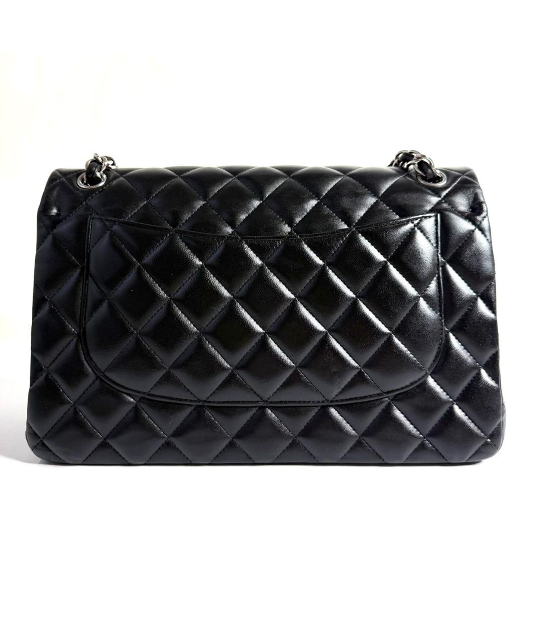 CHANEL Черная кожаная сумка через плечо, фото 3