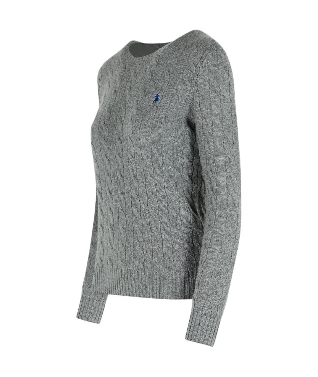 POLO RALPH LAUREN Серый джемпер / свитер, фото 2