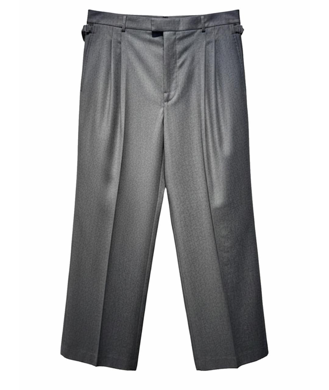 Ami Paris Серые классические брюки, фото 1