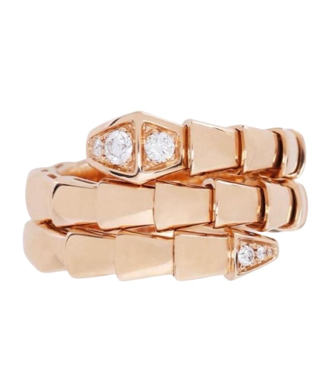 BVLGARI Золотое кольцо из розового золота, фото 1