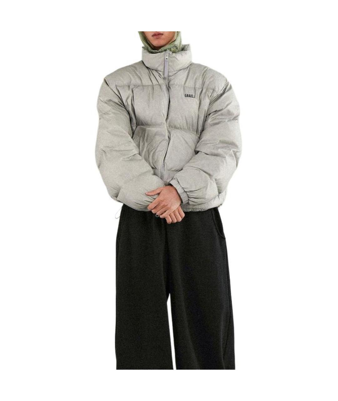 GRAILZ PROJECT G/R Серый пуховик, фото 5
