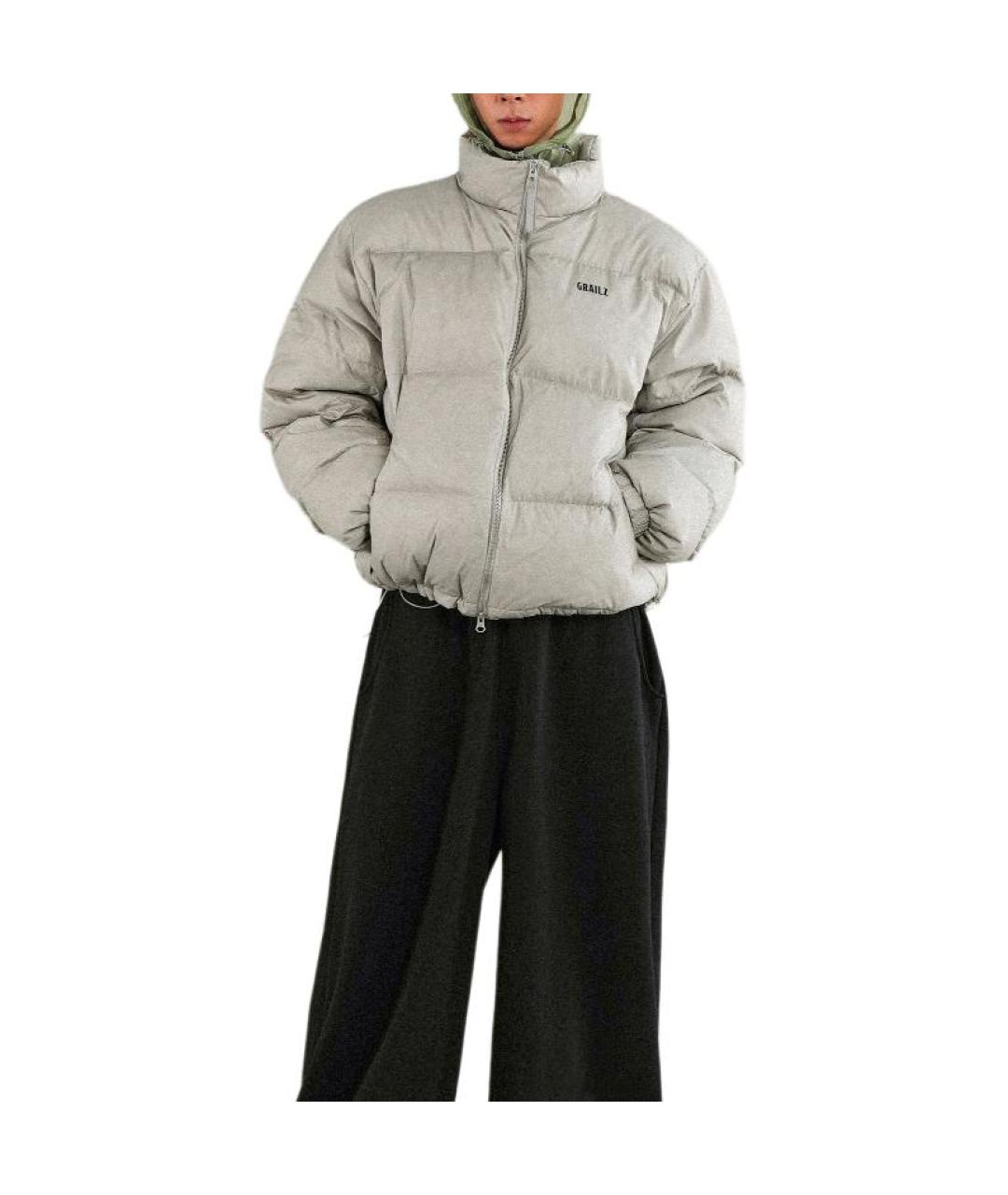 GRAILZ PROJECT G/R Серый пуховик, фото 4