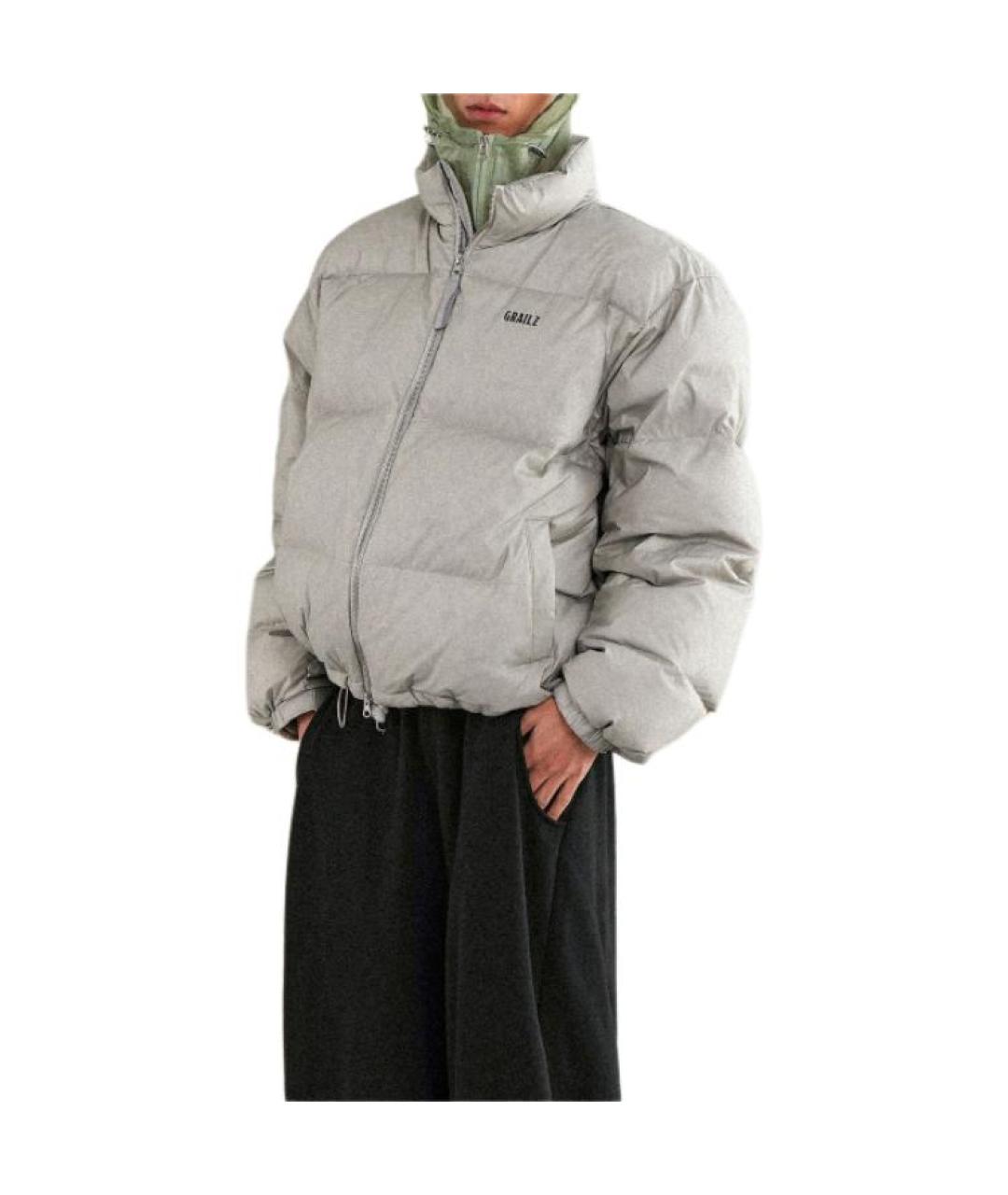 GRAILZ PROJECT G/R Серый пуховик, фото 3