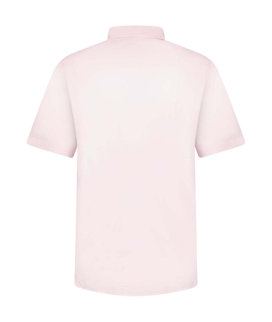 BURBERRY Розовая хлопковая классическая рубашка, фото 2