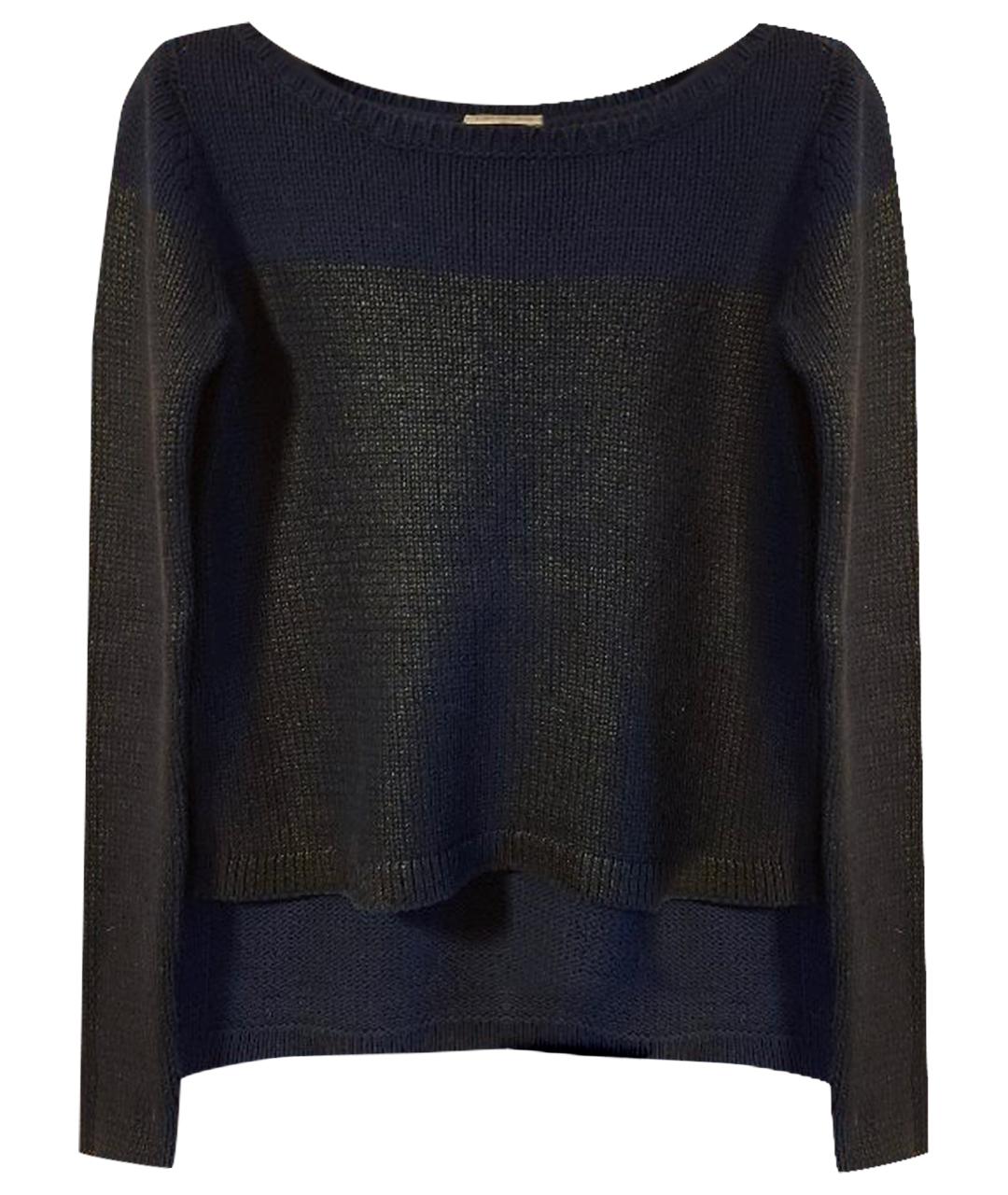 CALVIN KLEIN Темно-синий хлопковый джемпер / свитер, фото 1