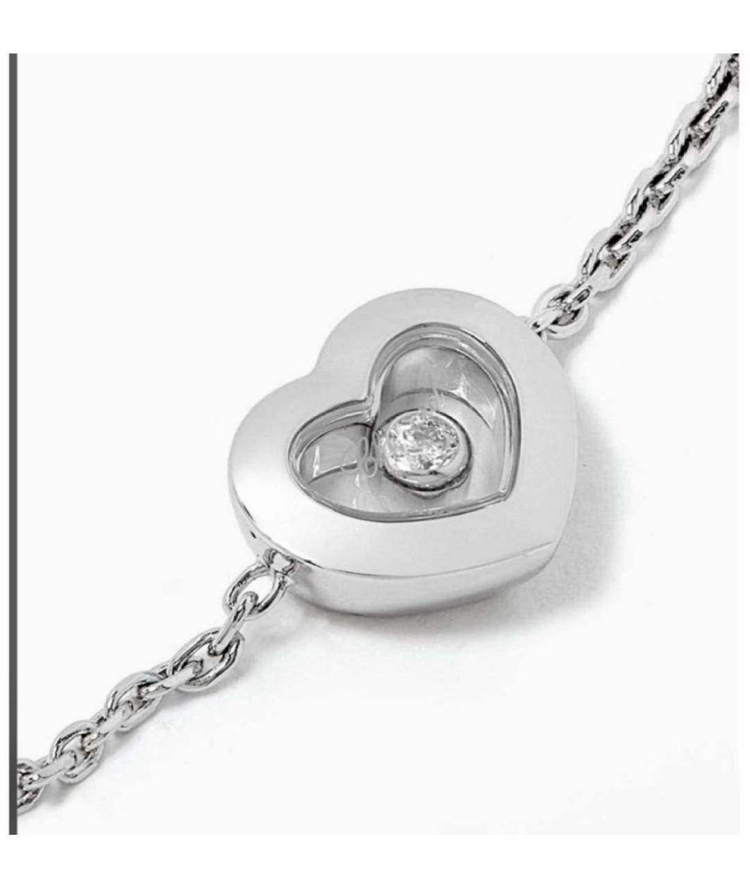 CHOPARD Серебрянный браслет из белого золота, фото 2