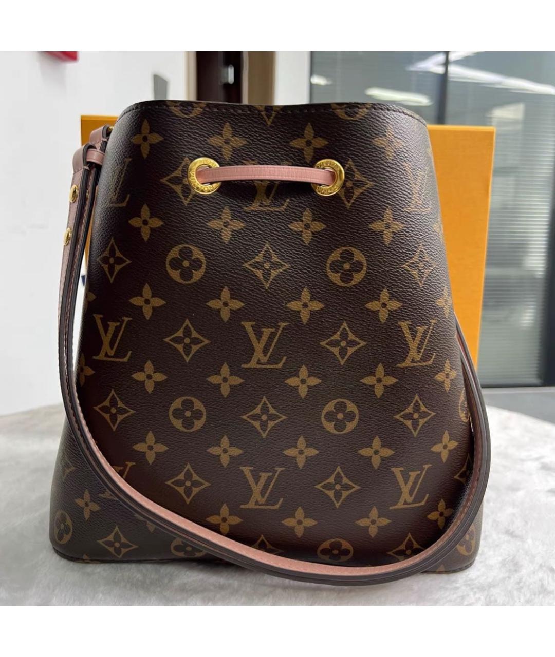 LOUIS VUITTON Коричневая сумка через плечо, фото 5