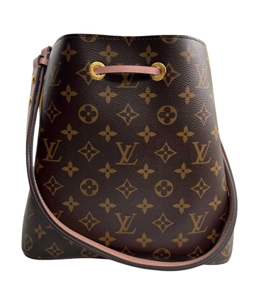 LOUIS VUITTON Коричневая сумка через плечо, фото 1