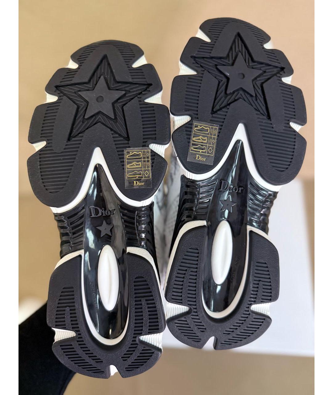 CHRISTIAN DIOR Белые кожаные кроссовки, фото 7