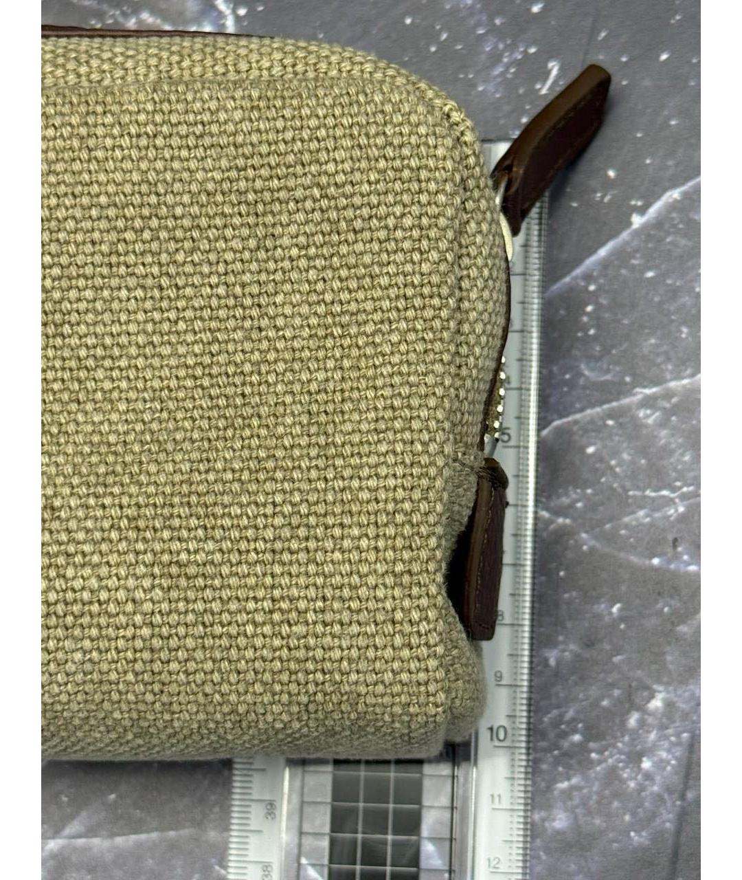 ROLEX Бежевая косметичка, фото 7