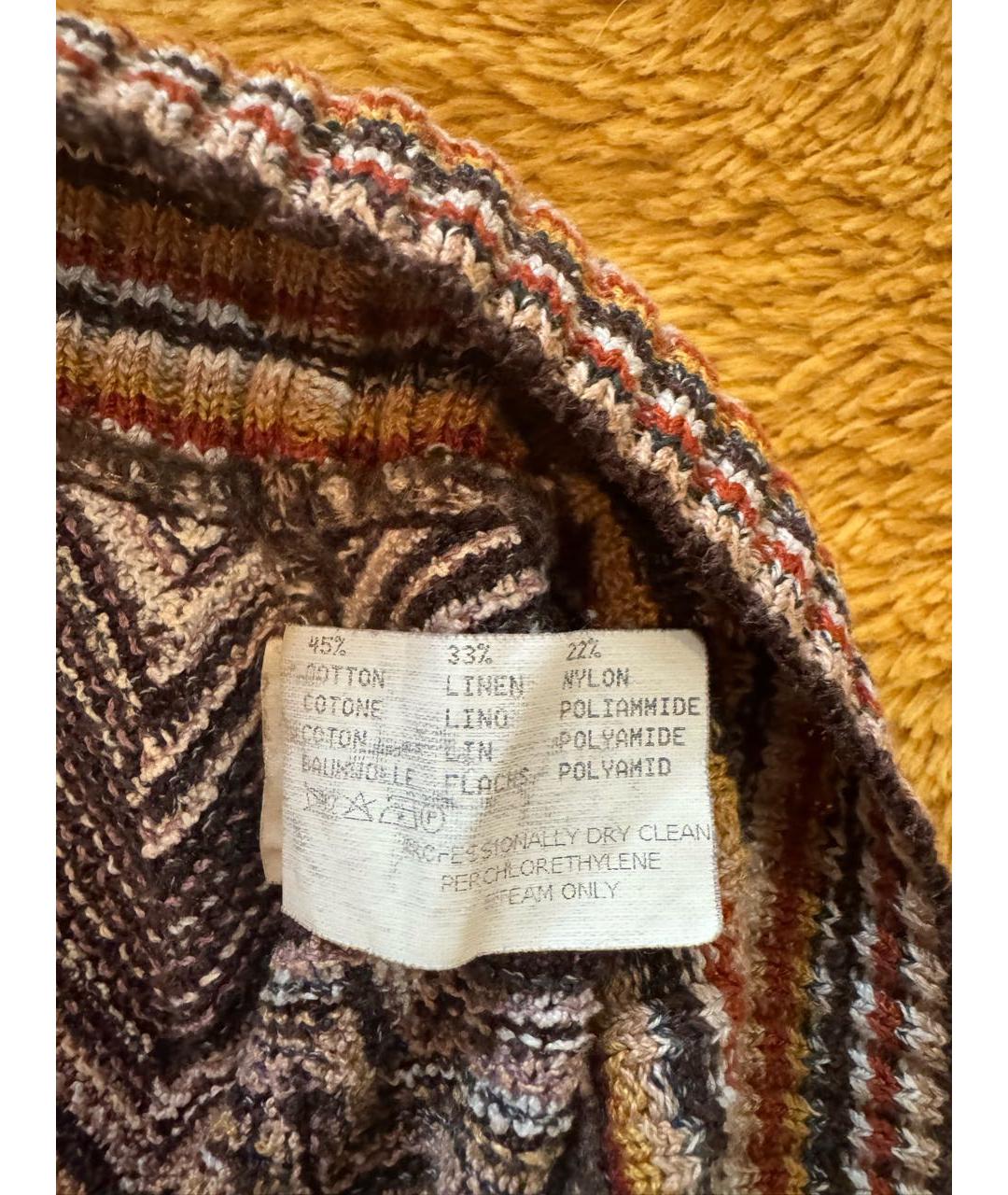 MISSONI Мульти хлопковый джемпер / свитер, фото 5