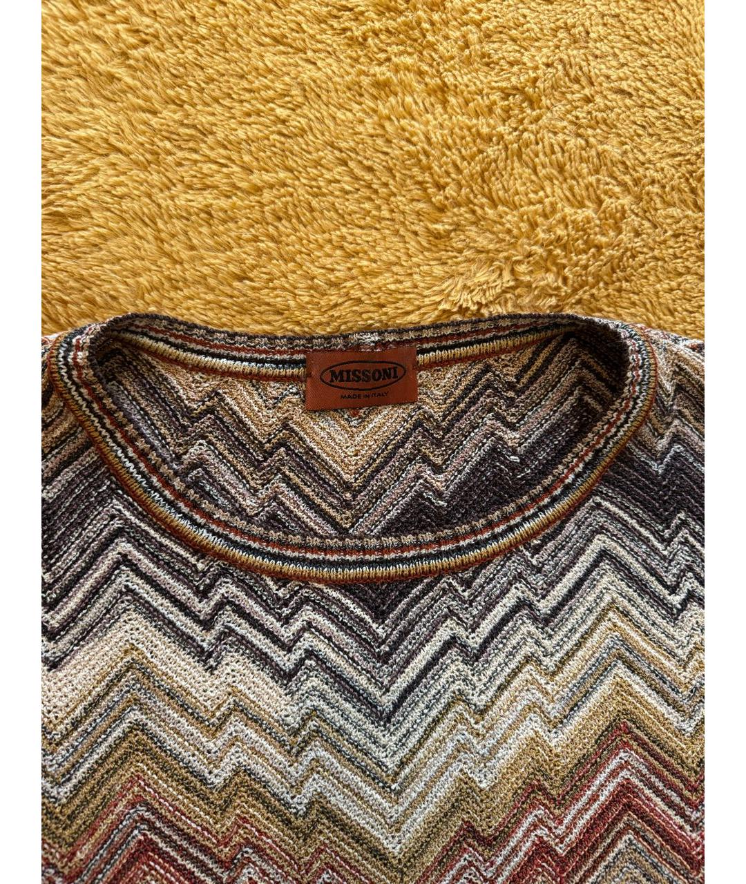 MISSONI Мульти хлопковый джемпер / свитер, фото 3