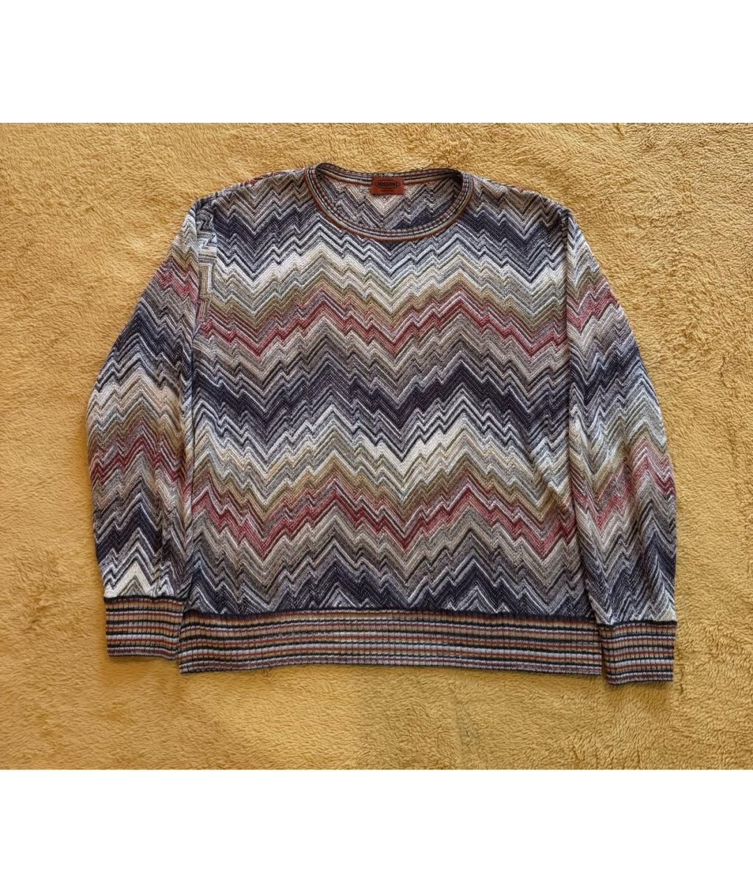 MISSONI Мульти хлопковый джемпер / свитер, фото 6