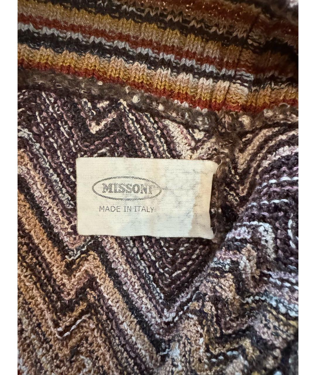 MISSONI Мульти хлопковый джемпер / свитер, фото 4