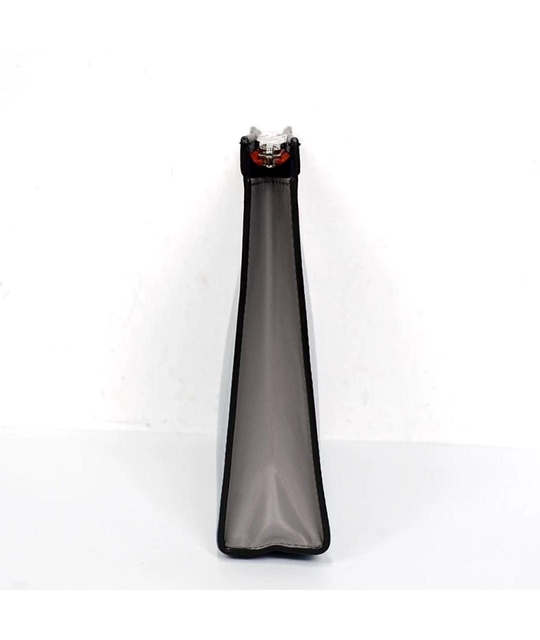 LOUIS VUITTON Синяя кожаная папка для документов, фото 2