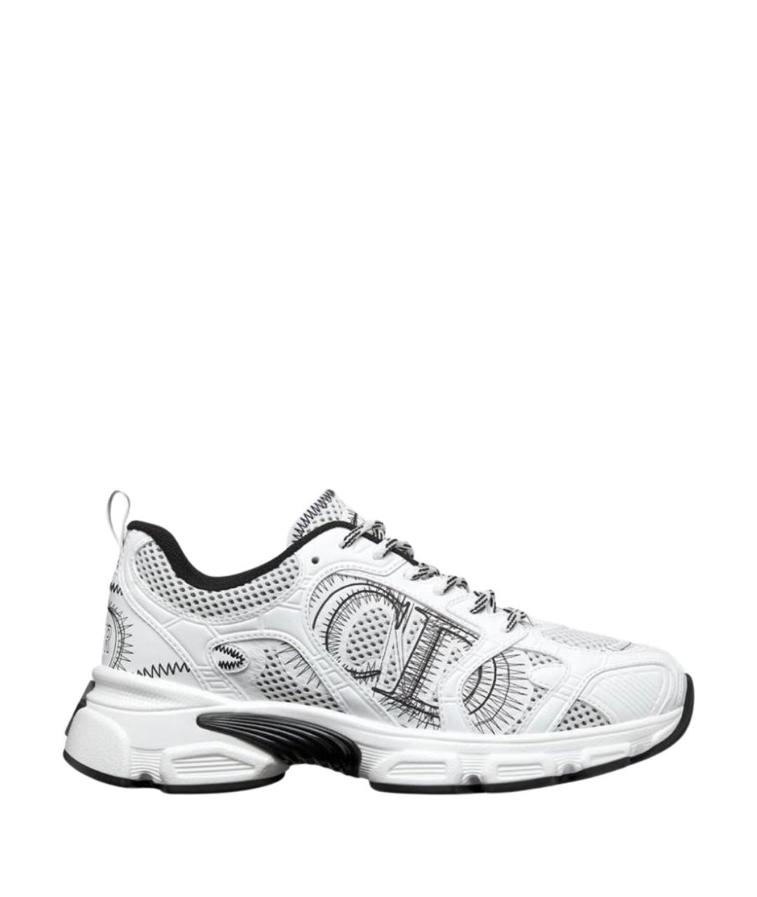 CHRISTIAN DIOR Белые кожаные кроссовки, фото 1