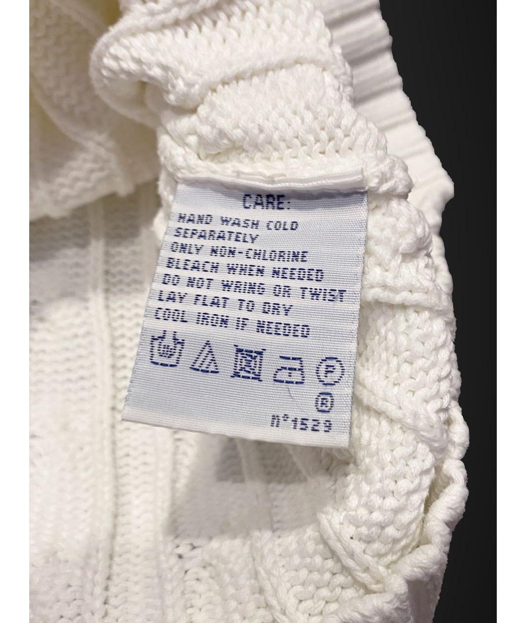 POLO RALPH LAUREN Белый хлопковый джемпер / свитер, фото 5