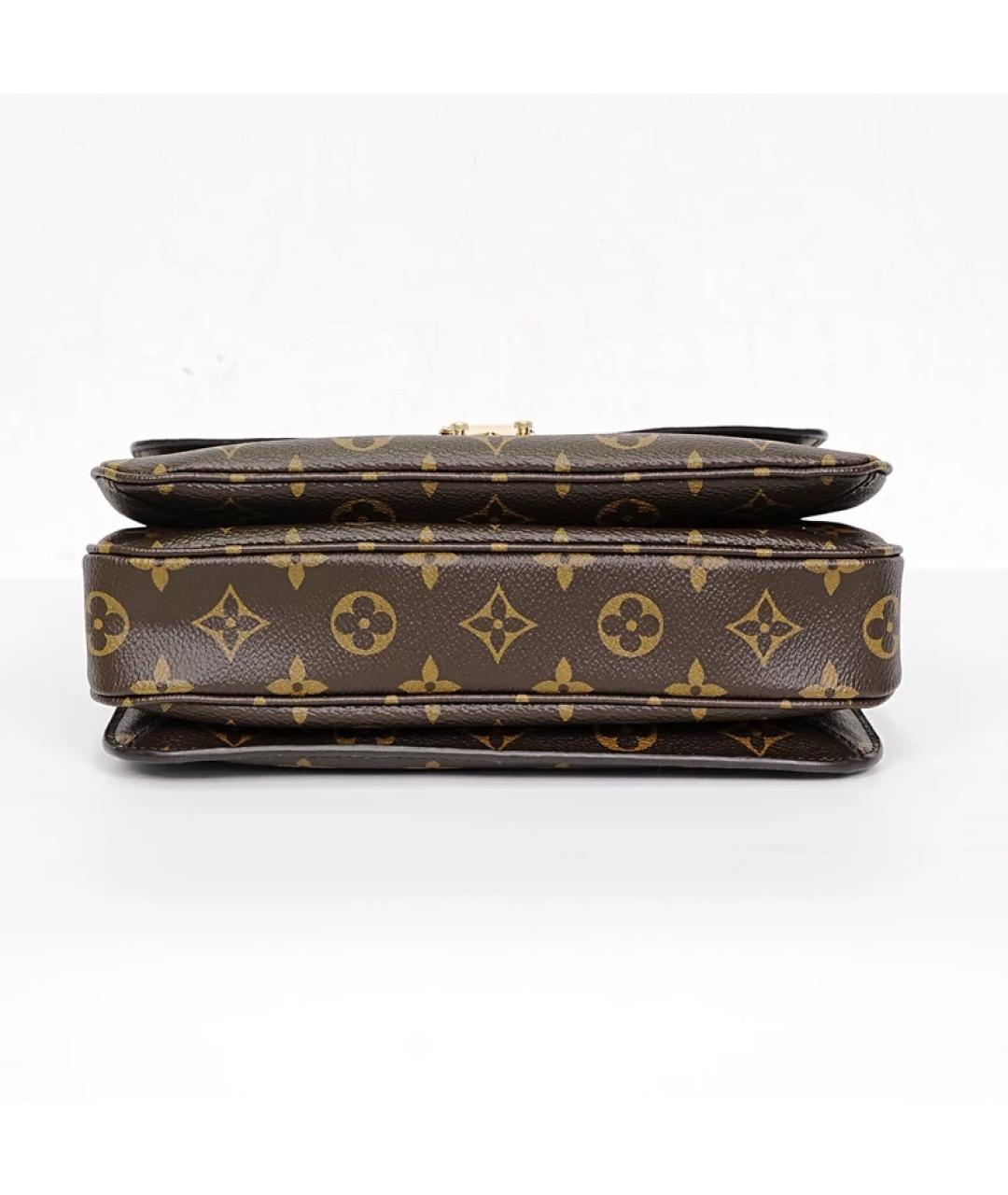 LOUIS VUITTON Коричневая сумка с короткими ручками, фото 7