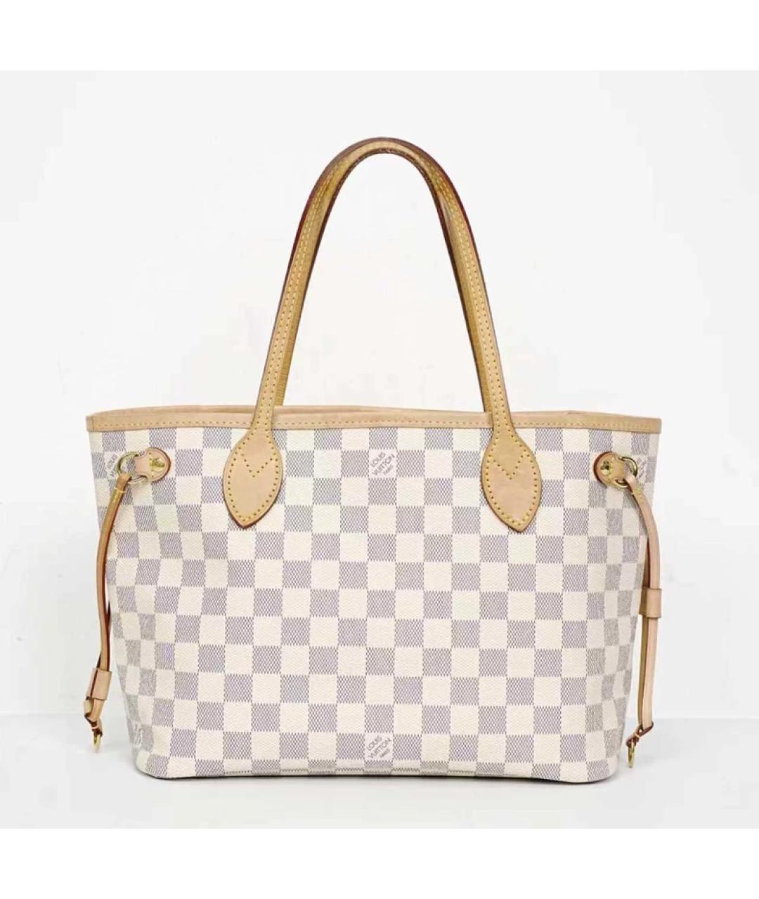 LOUIS VUITTON Бежевая сумка с короткими ручками, фото 10