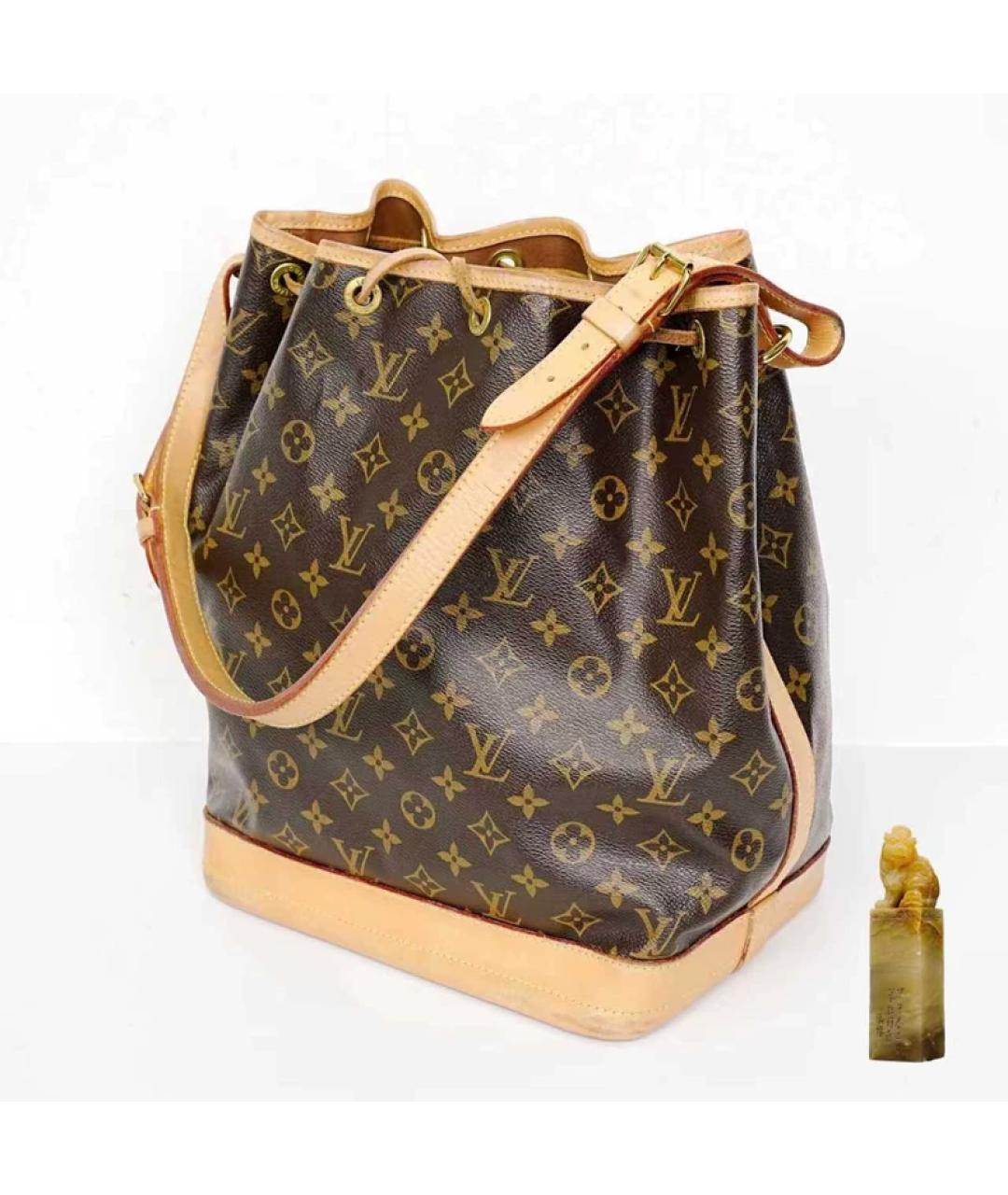 LOUIS VUITTON Коричневая сумка через плечо, фото 7