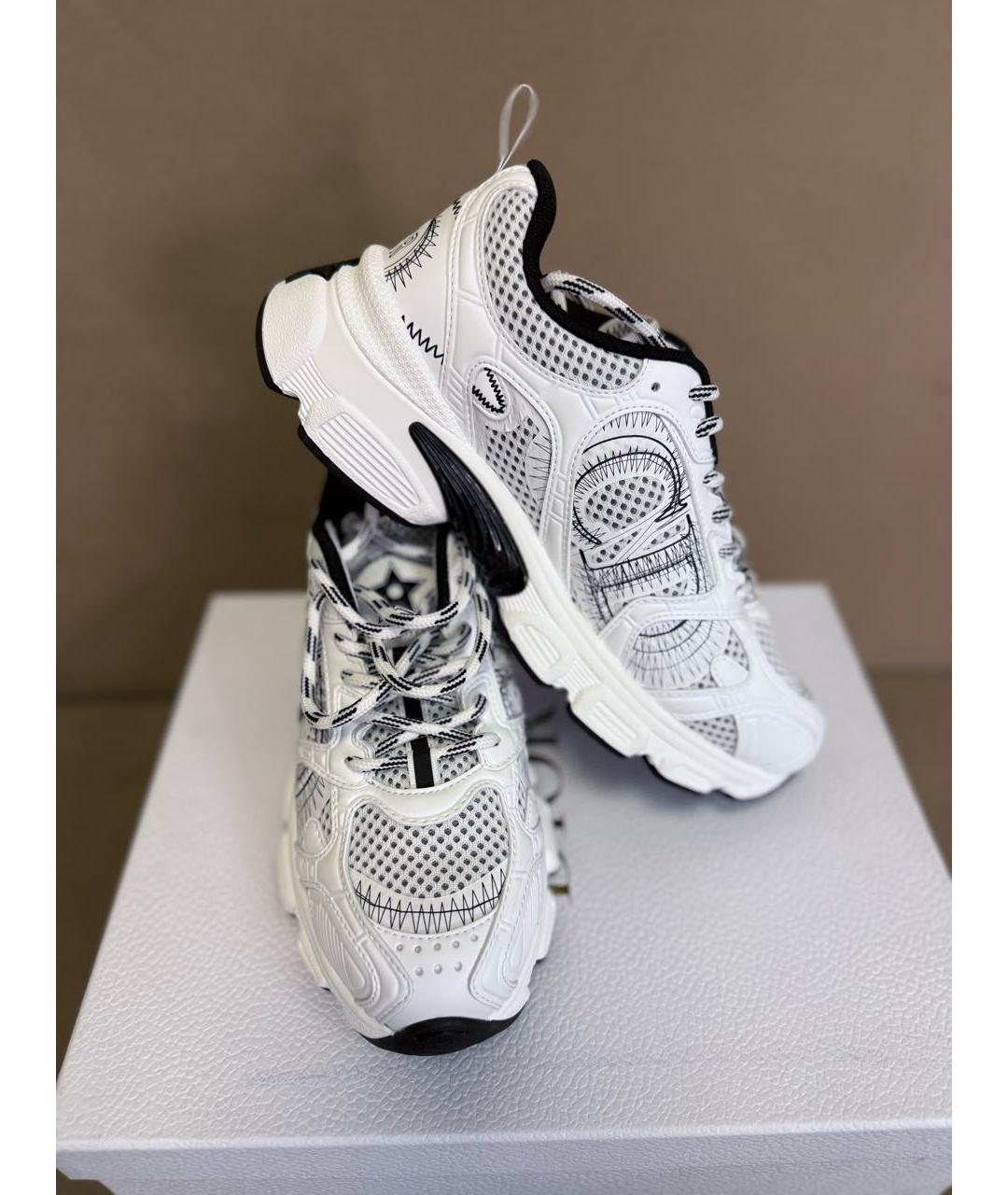 CHRISTIAN DIOR Белые кожаные кроссовки, фото 5