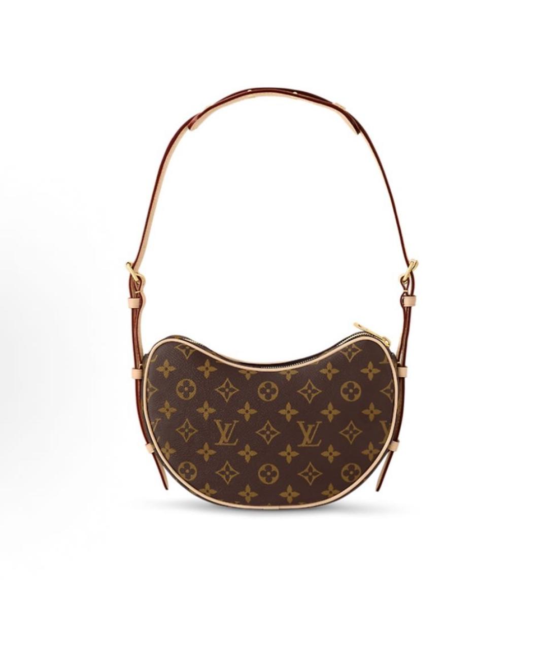 LOUIS VUITTON Коричневая сумка с короткими ручками, фото 3