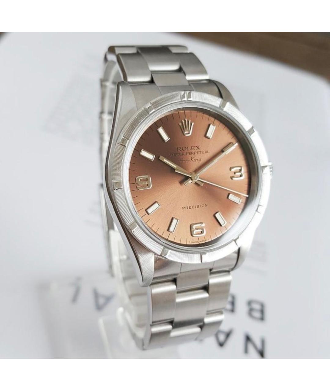 ROLEX Серебряные часы, фото 5