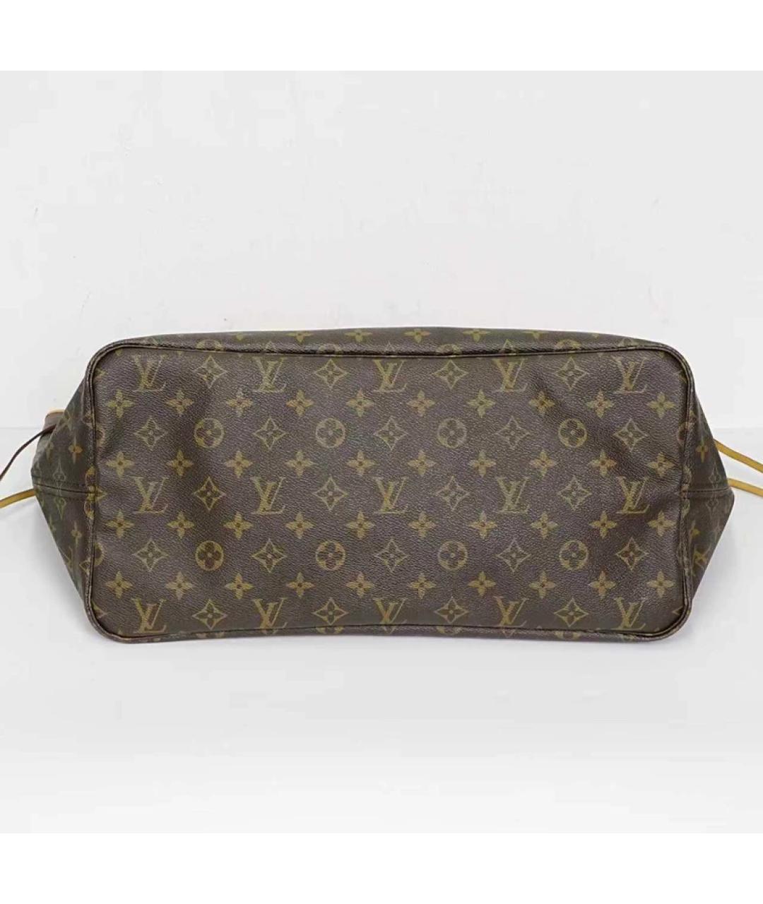 LOUIS VUITTON Коричневая сумка с короткими ручками, фото 8