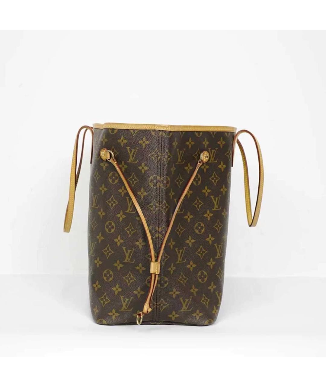 LOUIS VUITTON Коричневая сумка с короткими ручками, фото 5